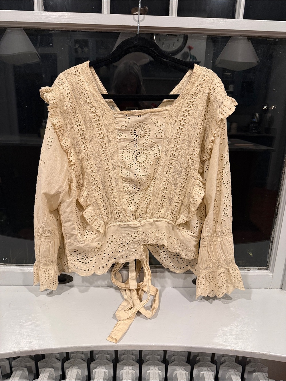 Magnolia Pearl Eyelet Rosario Blouse